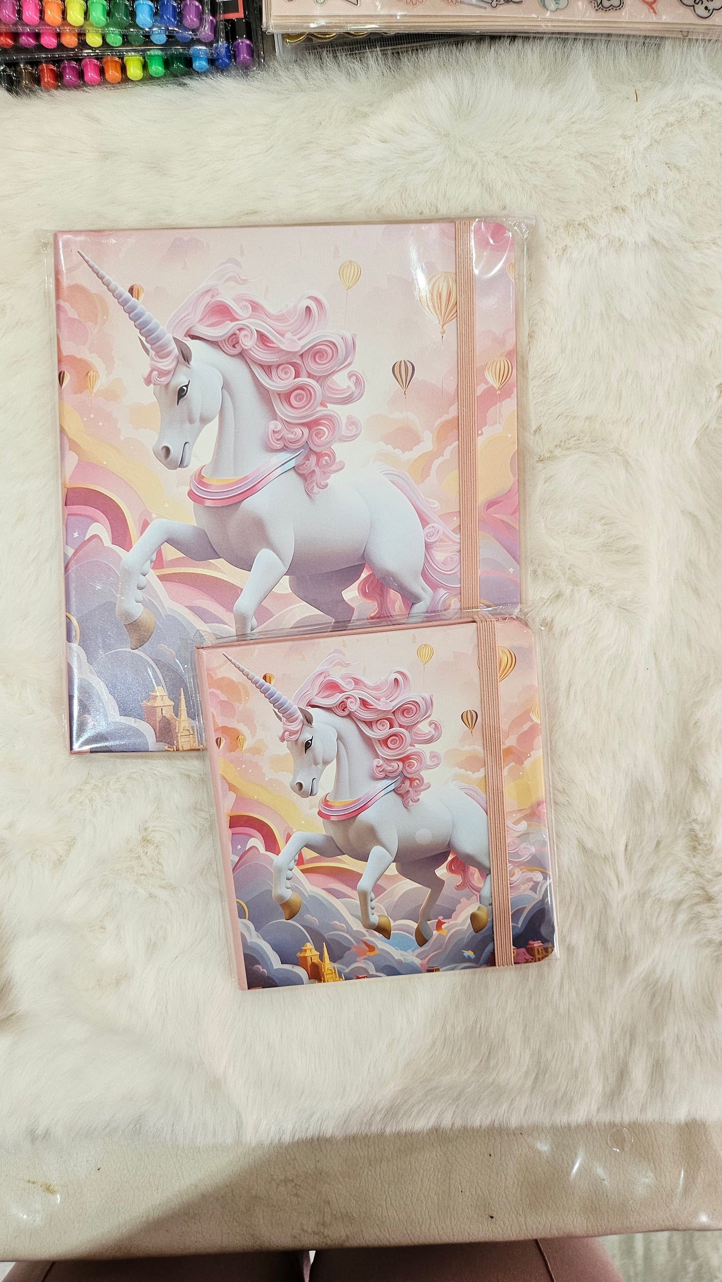 Unicorn Notebooks Peach