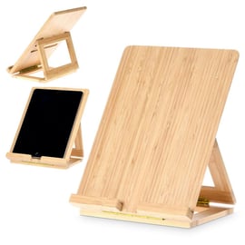 Bamboo tablet stand