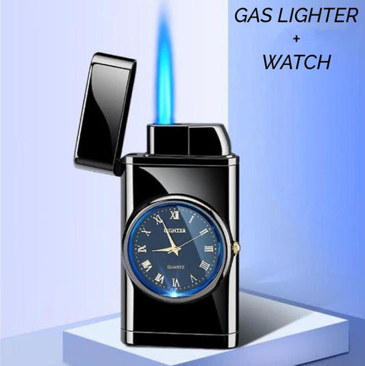 Gas Lighter with watch