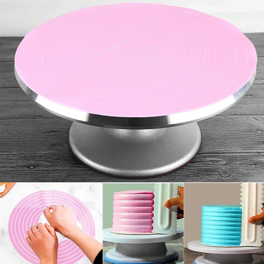 Round silicone baking mat