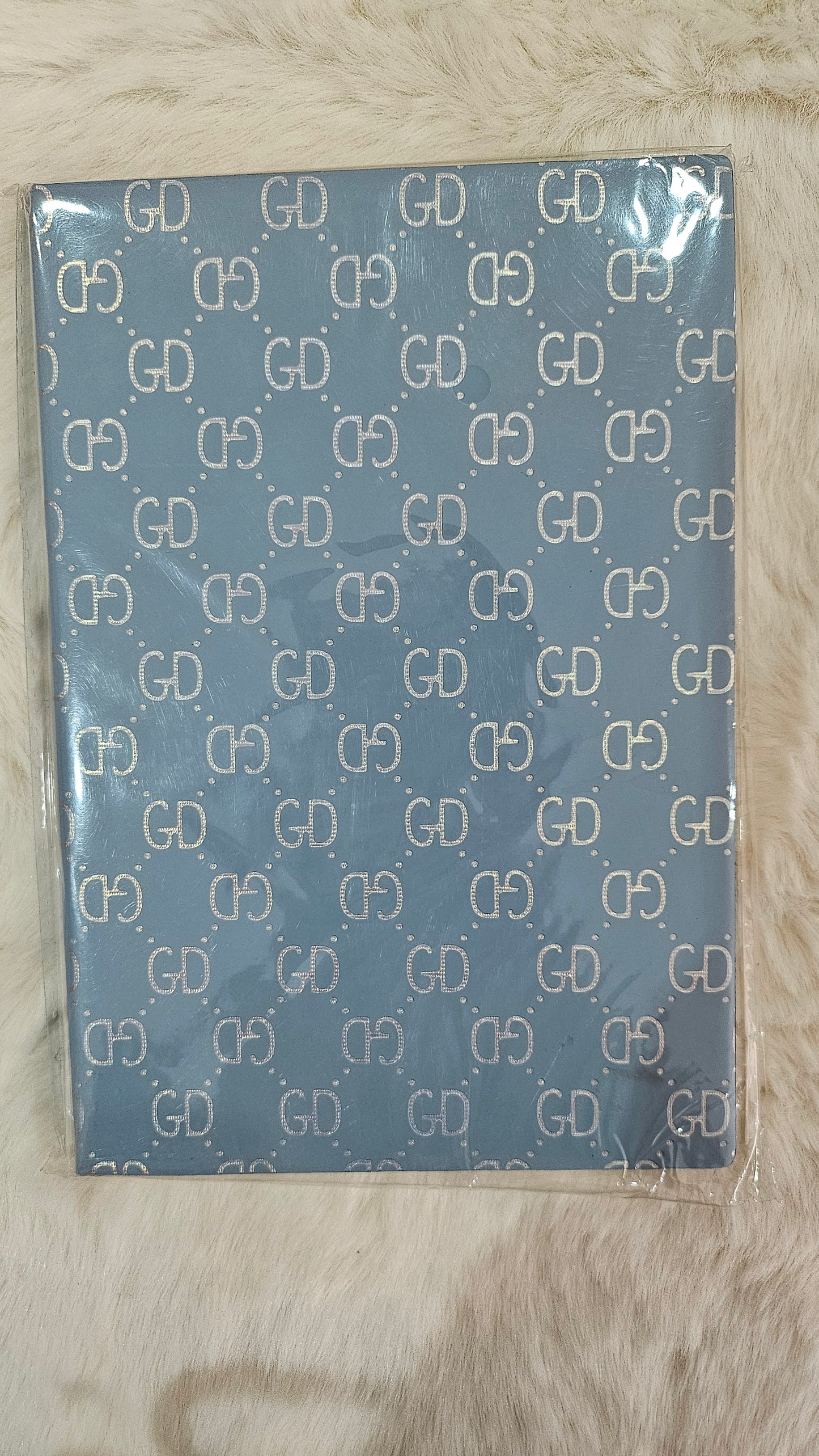 Blue and Silver Notebook