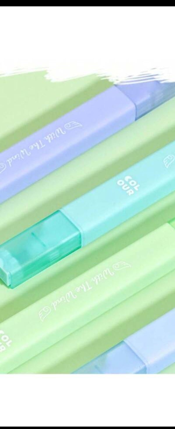 6 Pastel Highlighters