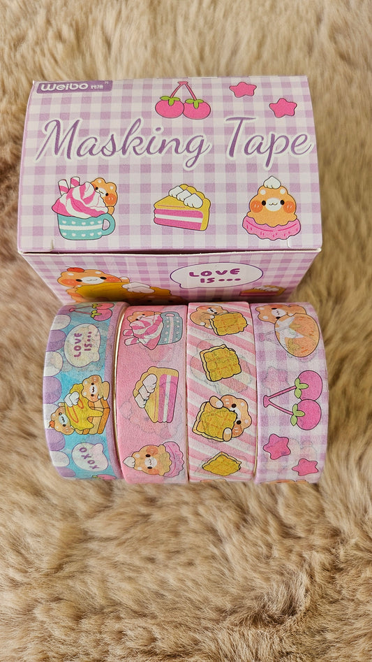 Washi tape pink