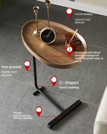 Teardrop side table