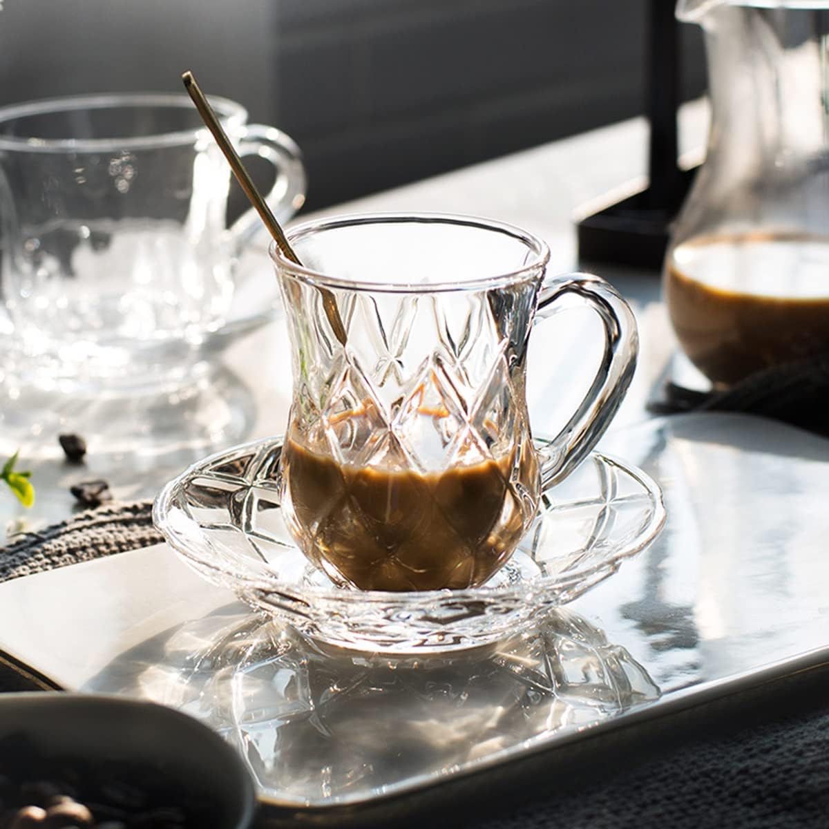 Turkish cups with Saucers