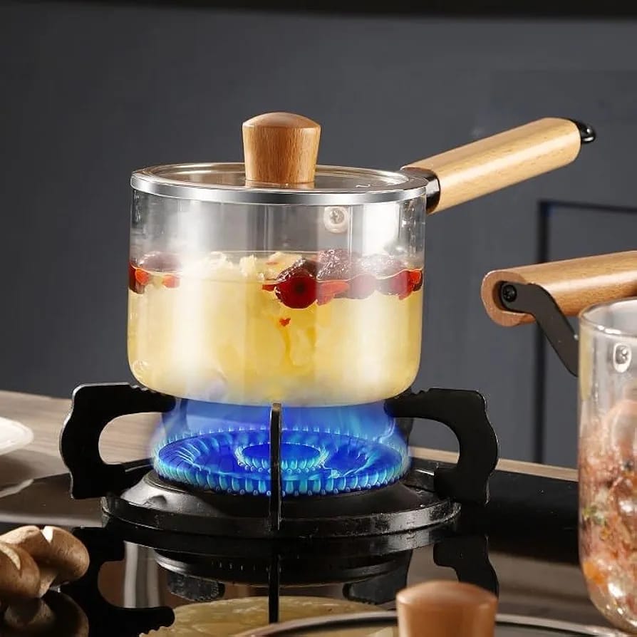 1.8L Glass Cooking Pot