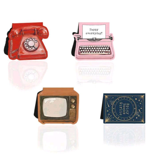 Retro Phone Magnetic Bookmark
