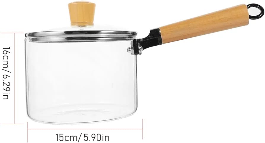 1.8L Glass Cooking Pot