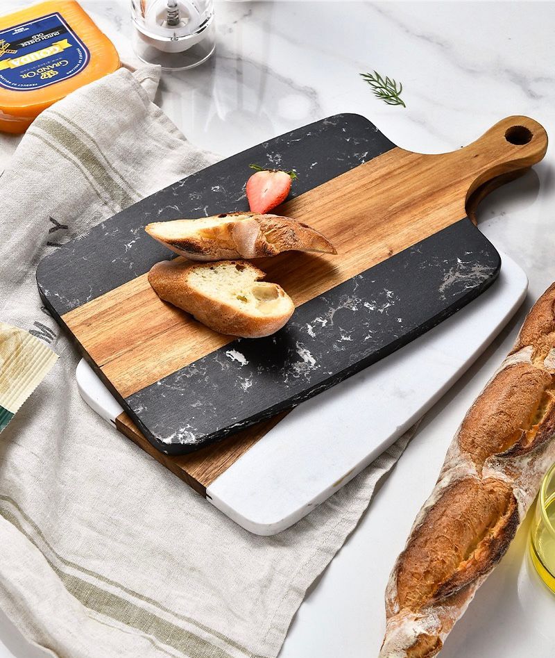 Marble cheese cutting board