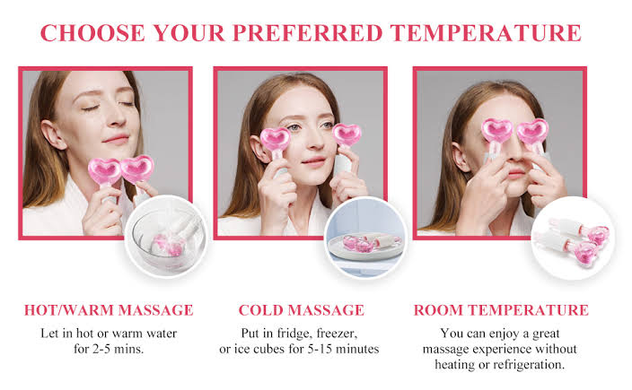 Heart Facial Ice Globes