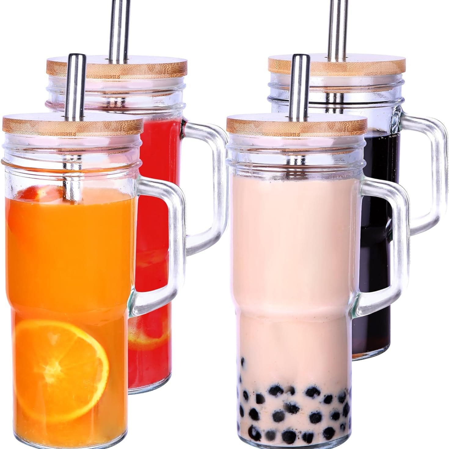 Glass mug