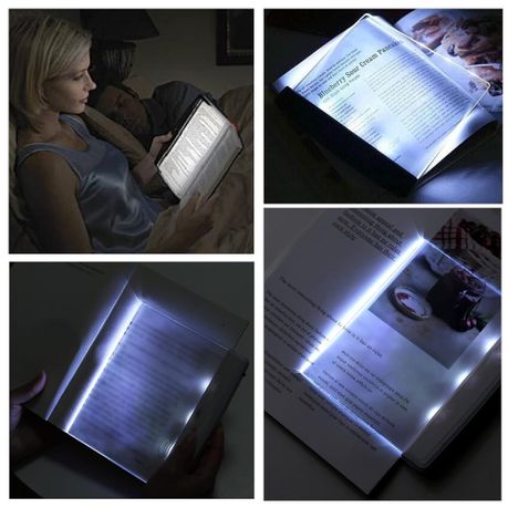 Flat Panel Book and Reading Light